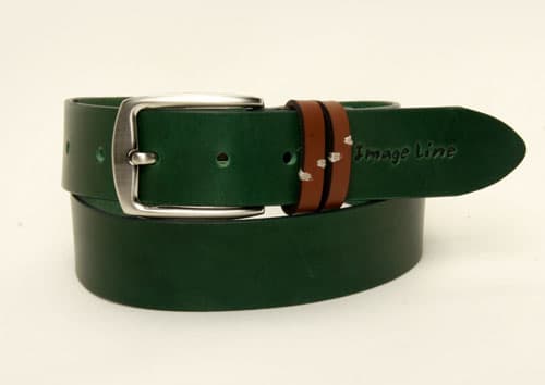 a men_s belt with two rings